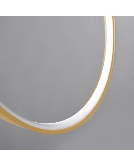 Lampa wisząca RIO 78 złota LED 4000K Sollux TH.140