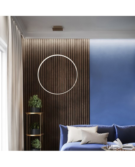 Lampa wisząca RIO 78 złota LED 4000K Sollux TH.140