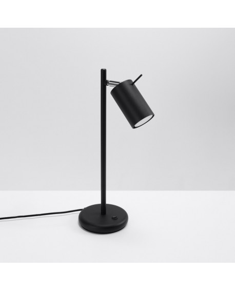Lampa biurkowa RING czarna Sollux SL.1091