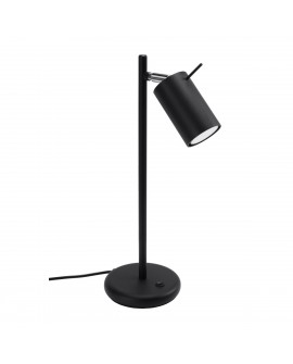 Lampa biurkowa RING czarna Sollux SL.1091