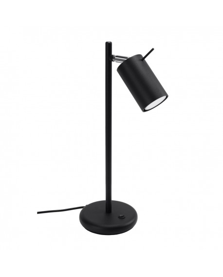 Lampa biurkowa RING czarna Sollux SL.1091