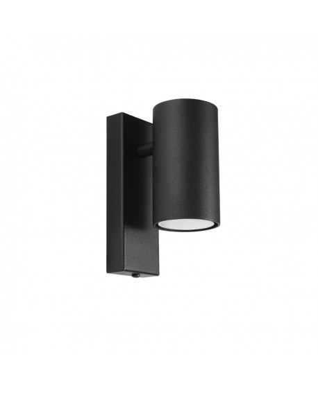 Kinkiet UTTI czarny Sollux SL.1077