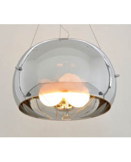 NOWOCZESNA LAMPA WISZĄCA CHROMOWANA STILIO D40