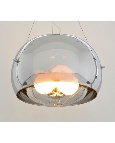 NOWOCZESNA LAMPA WISZĄCA CHROMOWANA STILIO D40