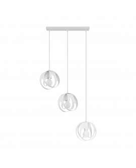 Lampa wisząca TULOS 3L biała Sollux SL.1085