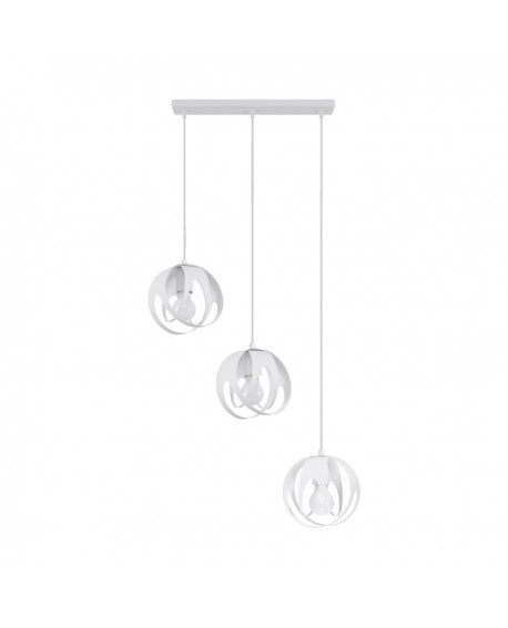 Lampa wisząca TULOS 3L biała Sollux SL.1085