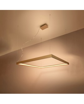 Żyrandol NELYA M złoty LED 3000K Sollux TH.149