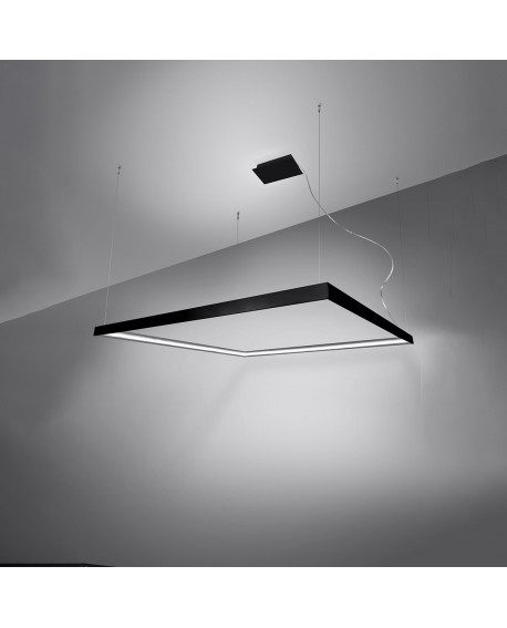 Żyrandol NELYA M czarny LED 4000K Sollux TH.151