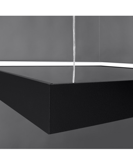 Żyrandol NELYA M czarny LED 4000K Sollux TH.151