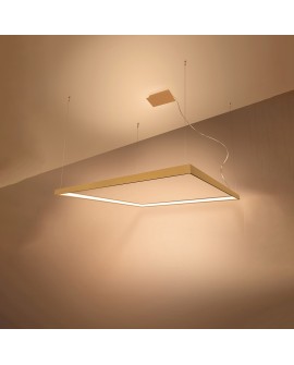 Żyrandol NELYA L złoty LED 3000K Sollux TH.155