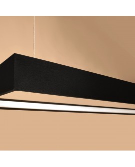 Żyrandol TUULA M czarny LED 3000K Sollux TH.160