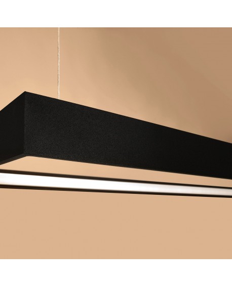 Żyrandol TUULA M czarny LED 3000K Sollux TH.160