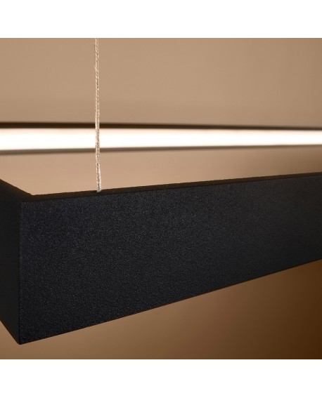 Żyrandol TUULA M czarny LED 3000K Sollux TH.160