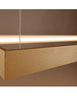 Żyrandol TUULA M złoty LED 3000K Sollux TH.161