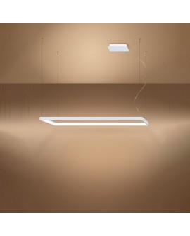 Żyrandol TUULA L biały LED 3000K Sollux TH.165