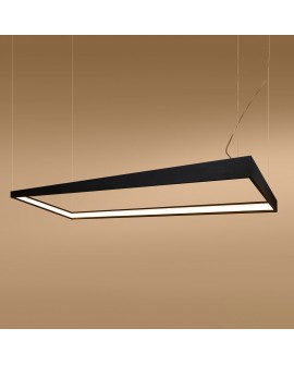 Żyrandol TUULA L czarny LED 3000K Sollux TH.166