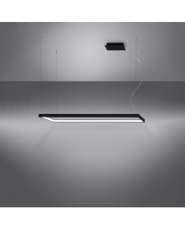 Żyrandol TUULA L czarny LED 4000K Sollux TH.169