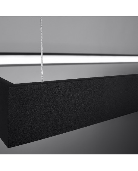 Żyrandol TUULA L czarny LED 4000K Sollux TH.169