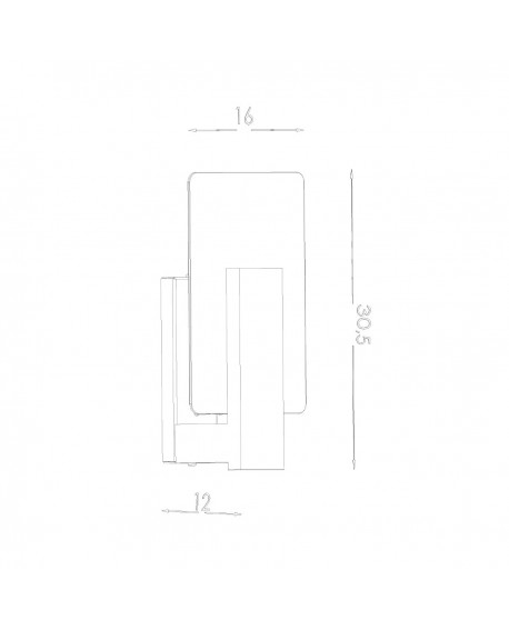 Kinkiet LAPPO naturlane drewno Sollux SL.1094
