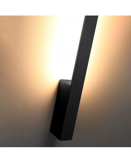 Kinkiet LAHTI S czarny LED 3000K Sollux TH.183