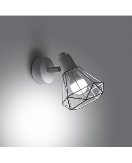 Kinkiet ARTEMIS 1 biały Sollux SL.1102