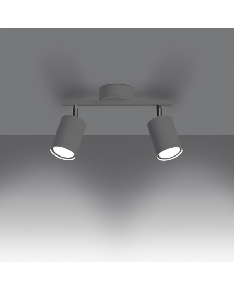 Plafon LEMMI 2 biały Sollux SL.1124