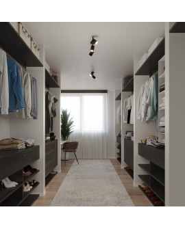 Plafon LEMMI 2 czarny Sollux SL.1127