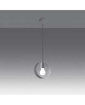 Lampa wisząca TITRAN 1 biała Sollux SL.1137