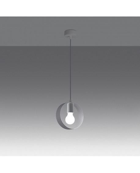 Lampa wisząca TITRAN 1 biała Sollux SL.1137