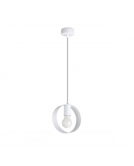 Lampa wisząca TITRAN 1 biała Sollux SL.1137