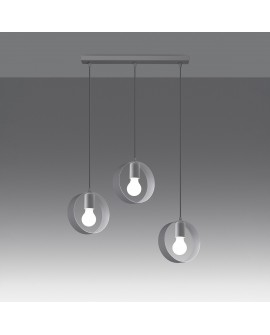 Lampa wisząca TITRAN 3 biała Sollux SL.1138