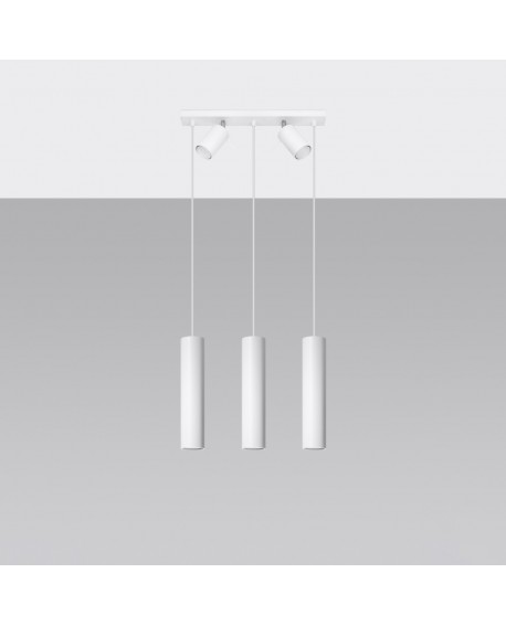 Lampa wisząca RING 3 biały Sollux SL.1098