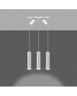 Lampa wisząca RING 3 biały Sollux SL.1098