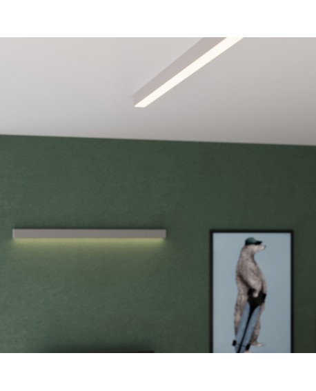 Kinkiet PINNE 200 szary 3000K Sollux TH.236