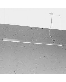 Lampa wisząca PINNE 200 szara 3000K Sollux TH.230