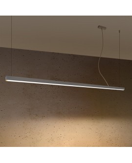 Lampa wisząca PINNE 200 szara 3000K Sollux TH.230