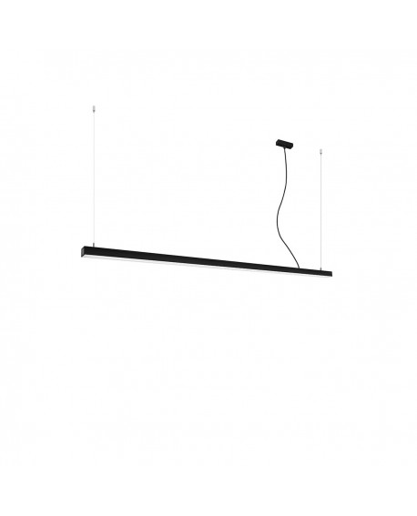 Lampa wisząca PINNE 200 czarna 4000K Sollux TH.232