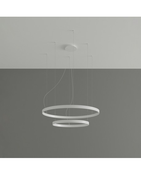 Żyrandol RIO 2 55/78 biały LED 3000K Sollux TH.176
