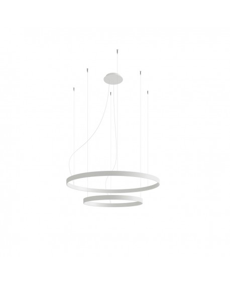 Żyrandol RIO 2 55/78 biały LED 3000K Sollux TH.176