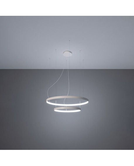 Żyrandol RIO 2 55/78 biały LED 4000K Sollux TH.178