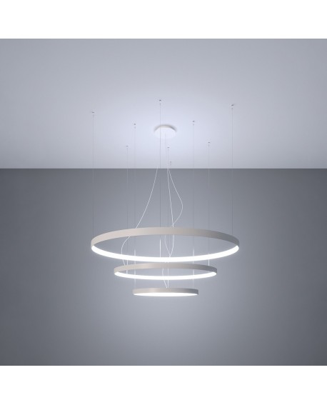 Żyrandol RIO 3 55/78/110 biały LED 4000K Sollux TH.271