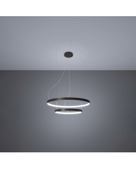 Żyrandol RIO 2 55/78 czarny LED 4000K Sollux TH.212
