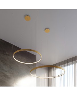 Żyrandol RIO 55 złoty LED 3000K Sollux TH.216