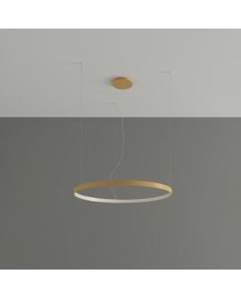 Żyrandol RIO 110 złoty LED 3000K Sollux TH.218