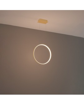 Lampa wisząca RIO 55 złota LED 3000K Sollux TH.220