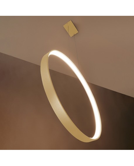Lampa wisząca RIO 55 złota LED 3000K Sollux TH.220