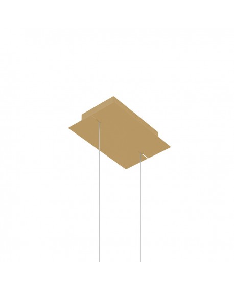 Lampa wisząca RIO 55 złota LED 3000K Sollux TH.220