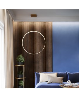 Lampa wisząca RIO 55 złota LED 3000K Sollux TH.220