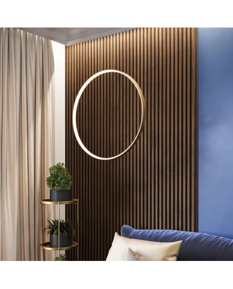 Lampa wisząca RIO 55 złota LED 3000K Sollux TH.220