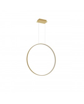 Lampa wisząca RIO 78 złota LED 3000K Sollux TH.175
